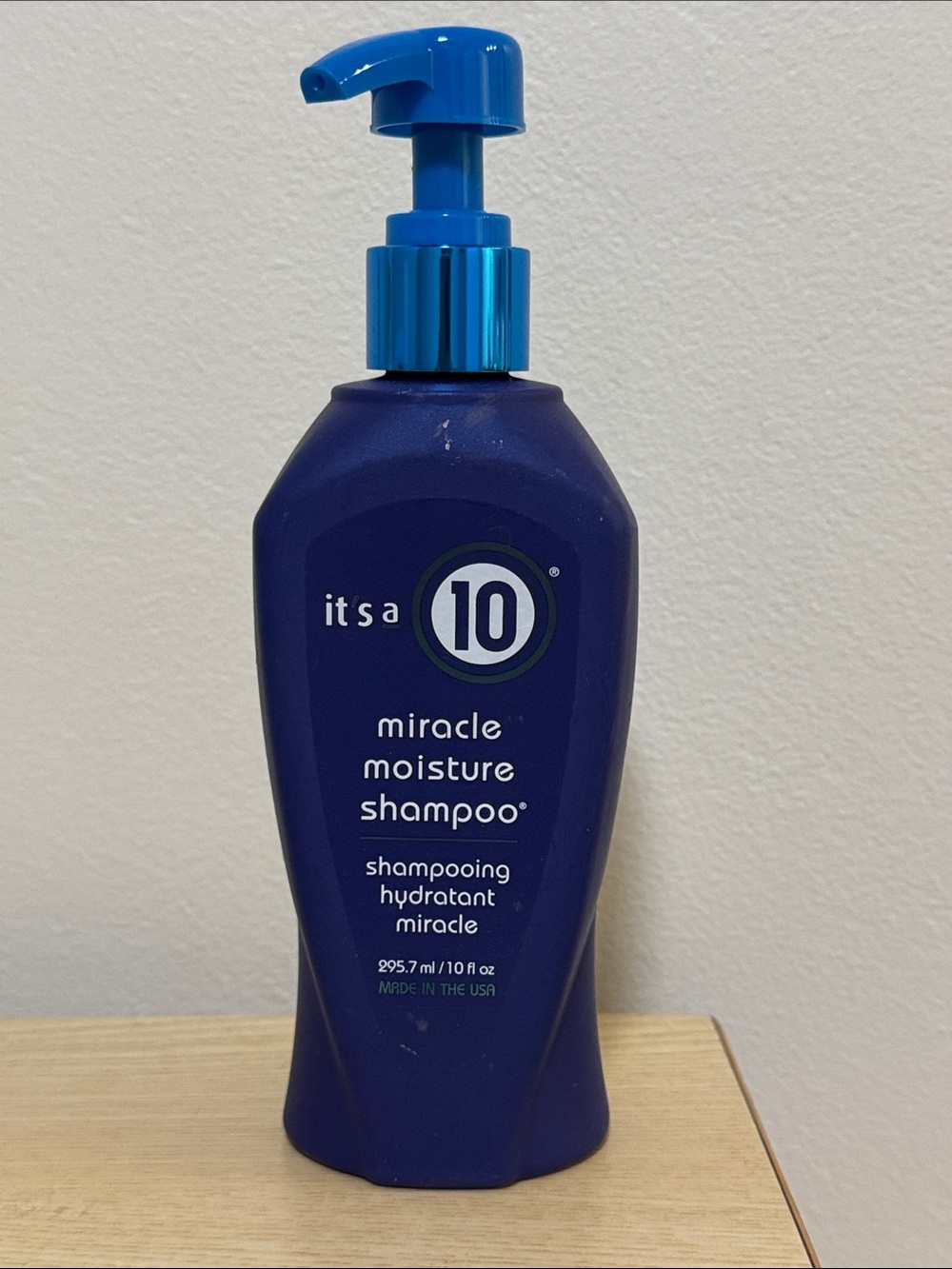 It’s a 10 miracle shampoo